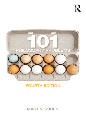 cover image of 101 Philosophy Problems
